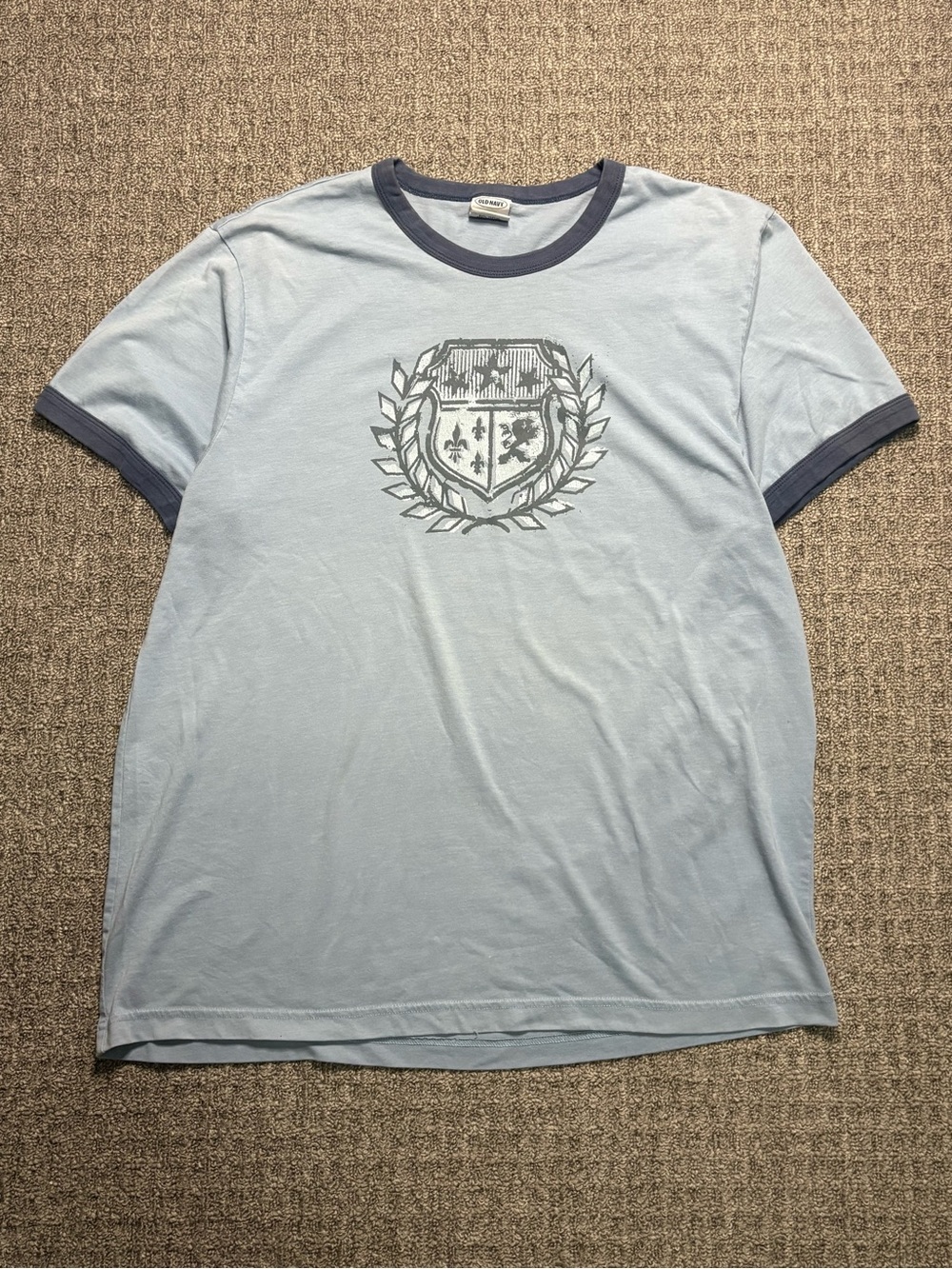 Y2K 2000s style Old Navy Graphic Ringer Tee | $20